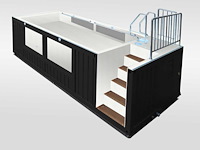 2025 intorelax spa zwart/wit 580x240x180 cm zwembad