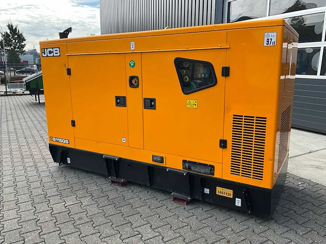 2025 jcb g115qs stroomgenerator - afbeelding 1 van  19
