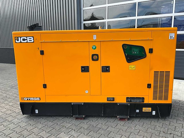 2025 jcb g115qs stroomgenerator - afbeelding 12 van  19