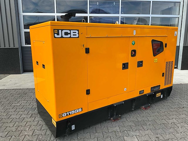 2025 jcb g115qs stroomgenerator - afbeelding 13 van  19