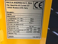 2025 jo beau ls8t-e elektrische kloofmachine, ongebruikt overjarig - afbeelding 8 van  8
