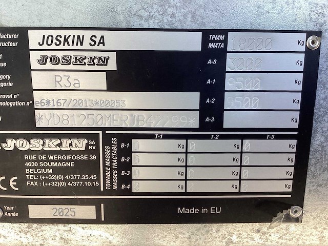 2025 joskin modulo 2 mesttank - afbeelding 5 van  38