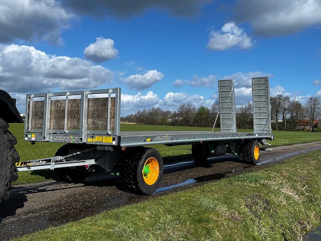 2025 joskin wago balenwagen / plattewagen / oprijwagen met rampen - afbeelding 1 van  12