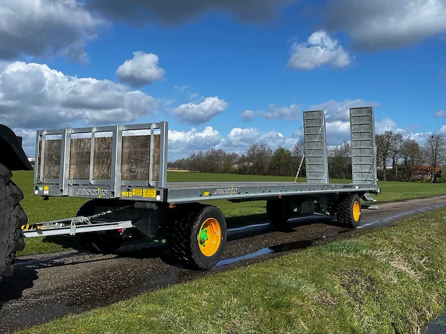 2025 joskin wago balenwagen / plattewagen / oprijwagen met rampen - afbeelding 1 van  12