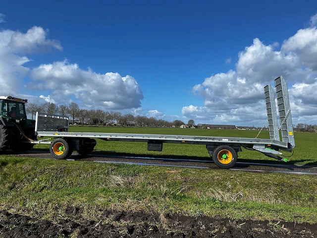 2025 joskin wago balenwagen / plattewagen / oprijwagen met rampen - afbeelding 5 van  12