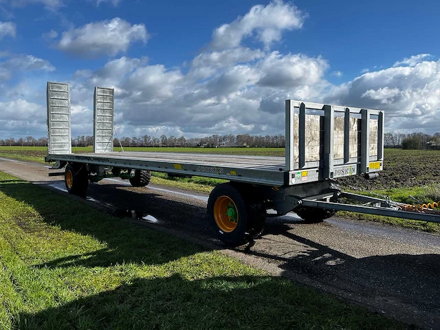 2025 joskin wago balenwagen / plattewagen / oprijwagen met rampen - afbeelding 7 van  12