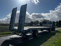 2025 joskin wago balenwagen / plattewagen / oprijwagen met rampen - afbeelding 8 van  12