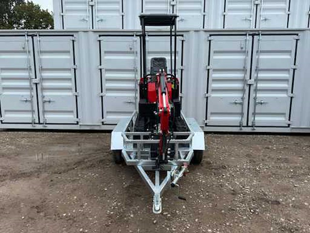 2025 jpc ht12 minigraafmachine met trailer - afbeelding 7 van  8