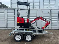 2025 jpc ht12 minigraafmachine met trailer - afbeelding 4 van  9