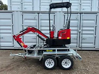 2025 jpc ht12 minigraafmachine met trailer - afbeelding 3 van  7