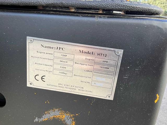 2025 jpc ht12 minigraafmachine - afbeelding 5 van  10