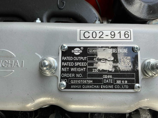 2025 jq power cpcd 25 vorkheftruck ongebruikt - afbeelding 21 van  35