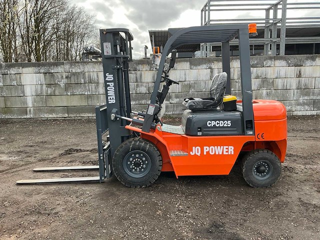 2025 jq power cpcd 25 vorkheftruck ongebruikt - afbeelding 12 van  35