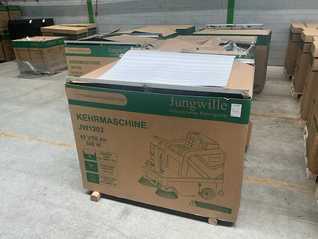 2025 jungwille jw1202 zelfrijdende veegmachine (8x) - afbeelding 12 van  25