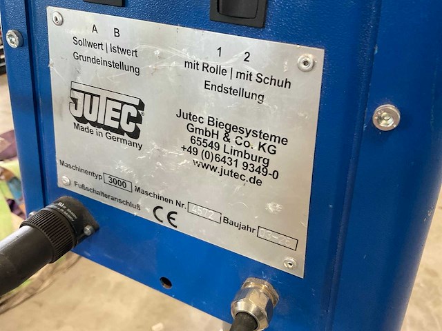 2025 jutec 3000 pijp- en buisbuiger - afbeelding 6 van  9