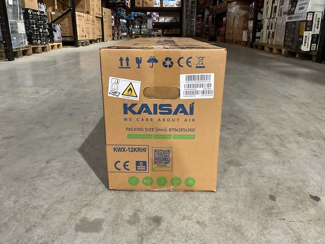 2025 kaisai kwx-12krho / kwx-12krhi airconditioning - afbeelding 10 van  41