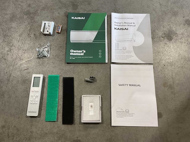 2025 kaisai kwx-12krho / kwx-12krhi airconditioning - afbeelding 23 van  41