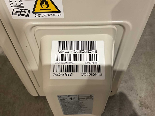 2025 kaisai kwx-12krho / kwx-12krhi airconditioning - afbeelding 28 van  40