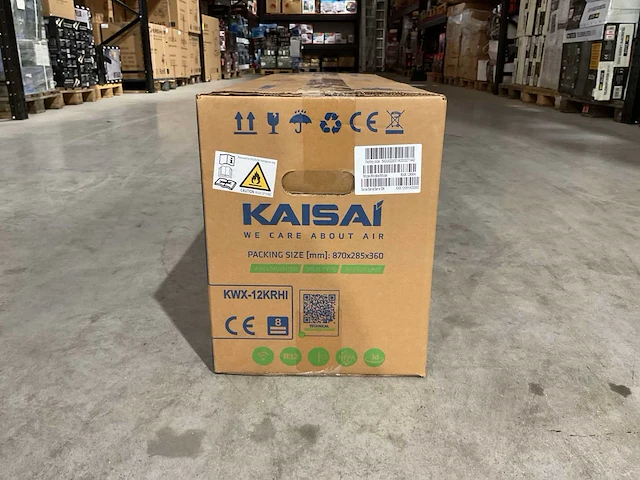 2025 kaisai kwx-12krho / kwx-12krhi airconditioning - afbeelding 28 van  41