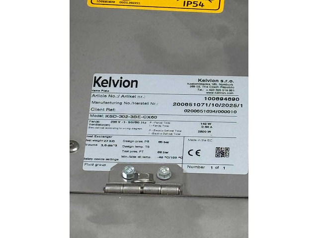 2025 kelvion verdamper - afbeelding 4 van  6