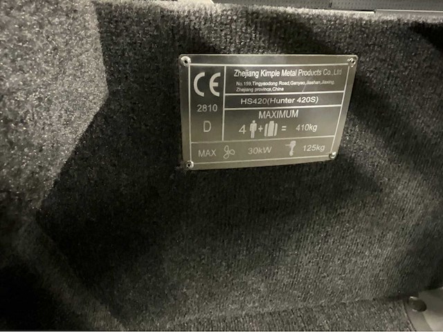 2025 kimple hunter 420 ms - afbeelding 13 van  18