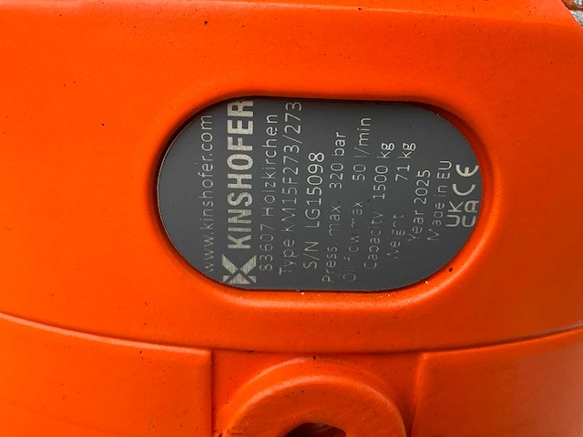 2025 kinshofer d09hpx-50 sorteergrijper - afbeelding 2 van  2