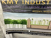 2025 kmy industrial gegalvaniseerd paneel hekwerk (20x) - afbeelding 2 van  3