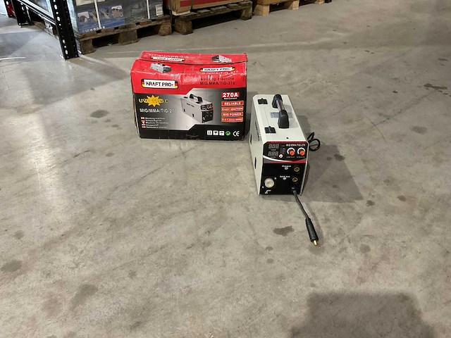2025 kraft pro+ mig/mma/tig-270 lasmachine - afbeelding 8 van  10