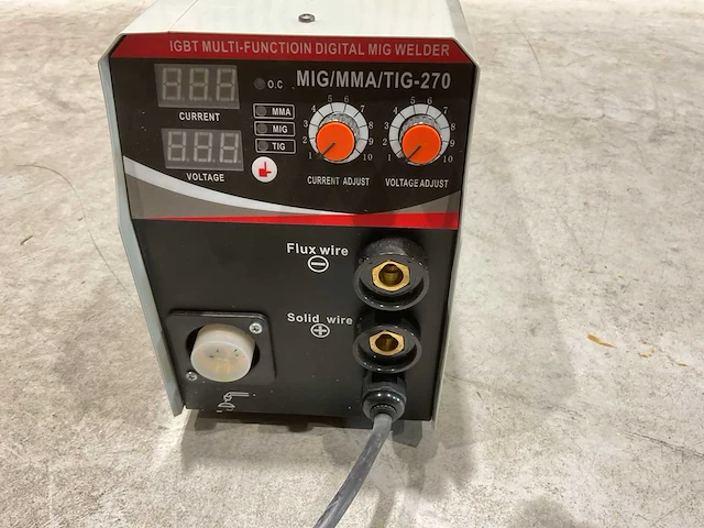 2025 kraft pro+ mig/mma/tig-270 lasmachine - afbeelding 3 van  9