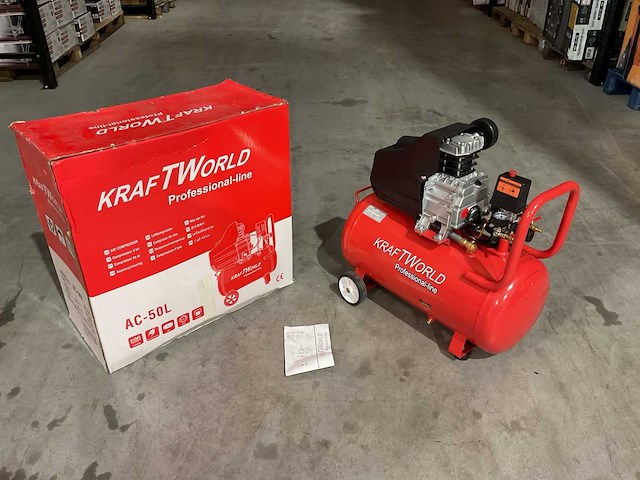 2025 kraftworld ac-50l luchtcompressor - afbeelding 1 van  15