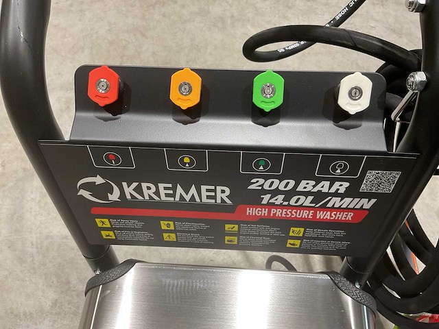 2025 kremer kr-2900-4.0t4 hogedrukreiniger - afbeelding 9 van  22