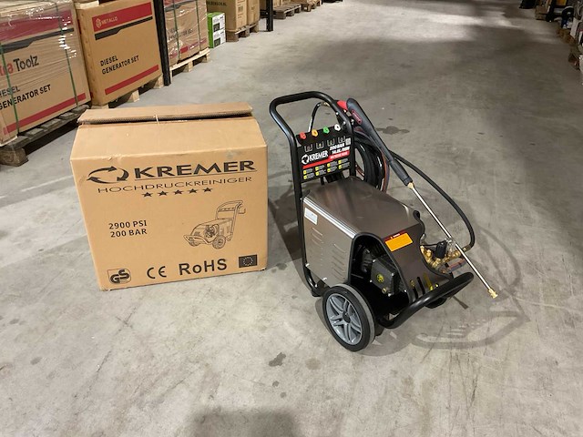 2025 kremer kr-2900-4.0t4 hogedrukreiniger - afbeelding 1 van  21