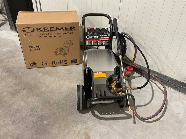 2025 kremer kr-2900-4.0t4 hogedrukreiniger - afbeelding 1 van  22