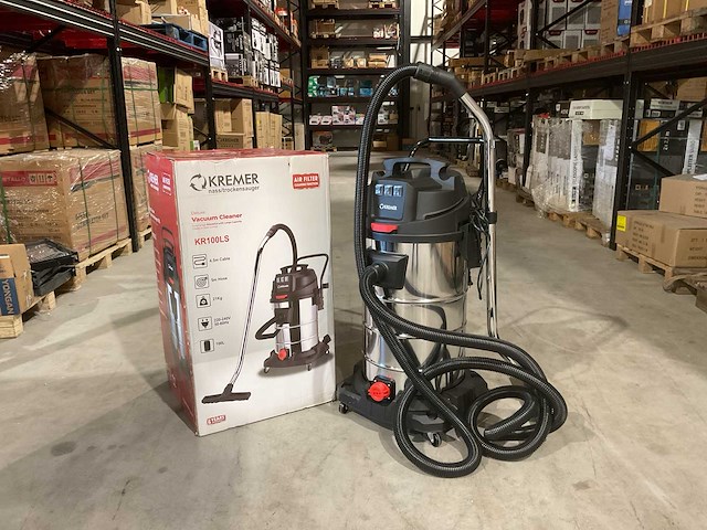 2025 kremer kr100ls industriële stofzuiger - afbeelding 1 van  14