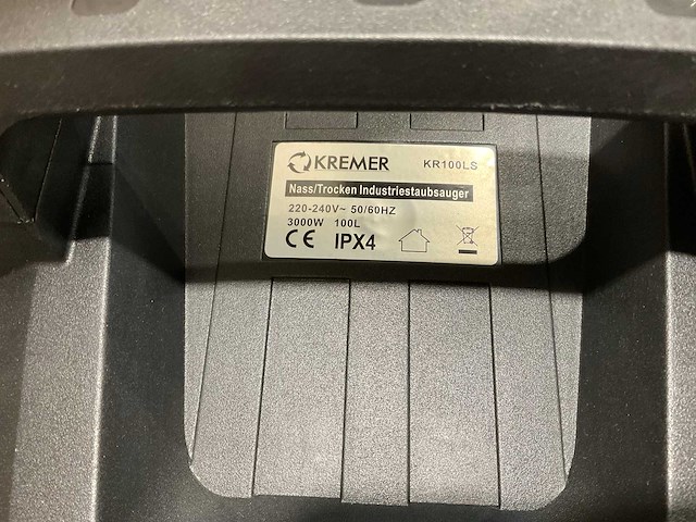 2025 kremer kr100ls industriële stofzuiger - afbeelding 9 van  21