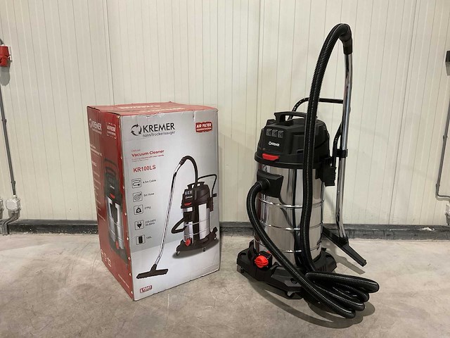 2025 kremer kr100ls industriële stofzuiger - afbeelding 1 van  21