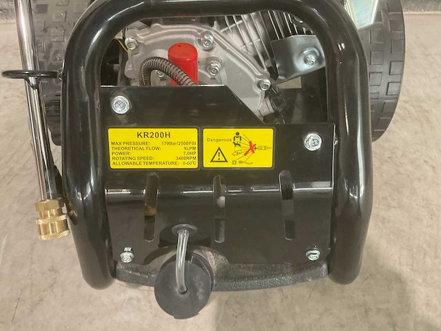 2025 kremer kr200h hogedrukreiniger - afbeelding 4 van  14