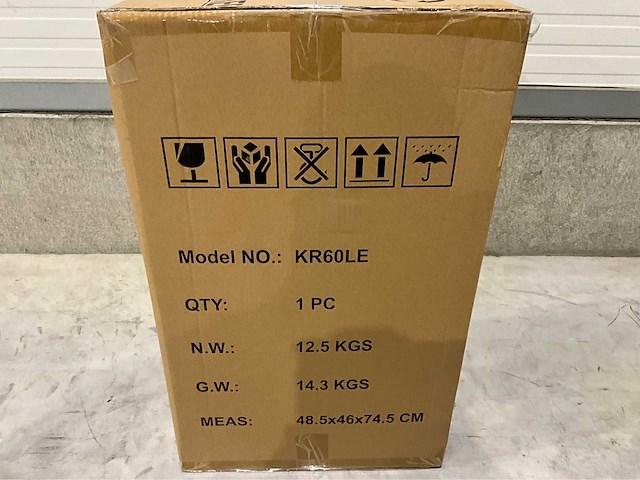 2025 kremer kr60l-3 grijs industriële stofzuiger nat/droog - afbeelding 4 van  12