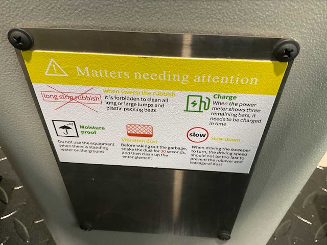 2025 kremer sweeper kryz54 zelfrijdende veegmachine - afbeelding 13 van  35