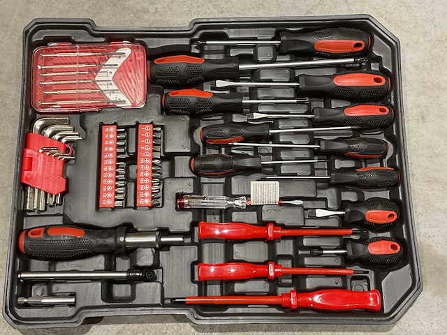 2025 kw tool 399pcs gereedschapskoffer - afbeelding 11 van  20