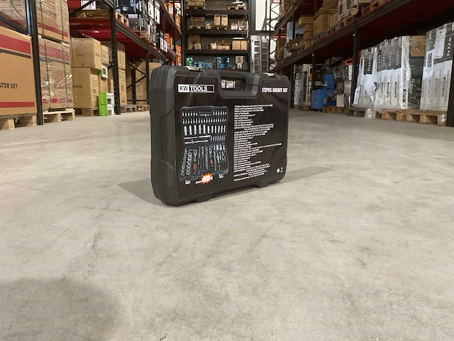 2025 kw tools 172pcs socket set doppenset - afbeelding 1 van  6