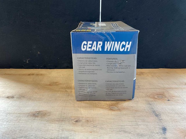 2025 lavkrish 1200lb tandwiel lier - afbeelding 3 van  5