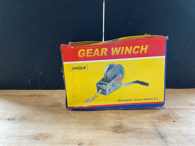 2025 lavkrish 2000lb tandwiel lier - afbeelding 3 van  4