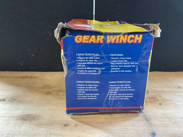 2025 lavkrish 2500lb tandwiel lier - afbeelding 4 van  4