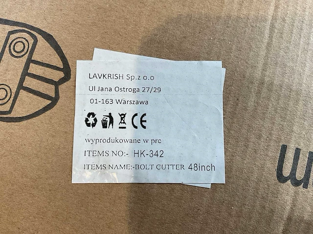 2025 lavkrish hk-342 betonschaar - afbeelding 3 van  3