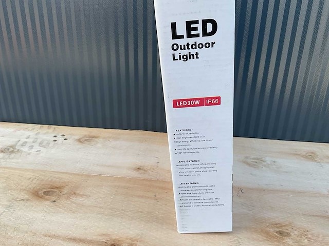 2025 led flood light po-1963 30 watt ip66 led lamp - afbeelding 2 van  3