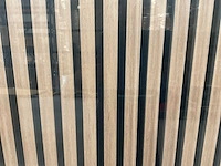 2025 lemotex lm-60270d walnut 2 dozen 2 panelen per doos akoestische wanddecoratie - afbeelding 5 van  7