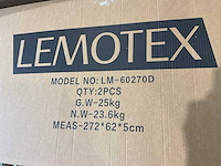 2025 lemotex lm-60270d walnut 4 dozen 2 panelen akoestische wanddecoratie - afbeelding 6 van  7