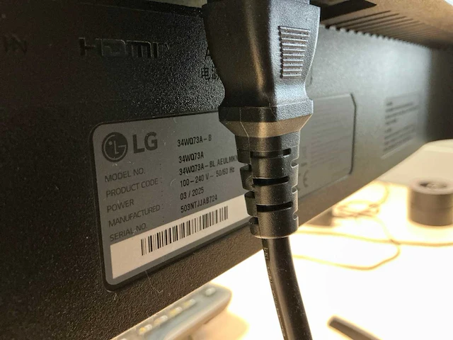 2025 lg 34wq73a curved monitor - afbeelding 6 van  6