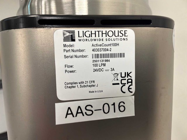 2025 lighthouse activecount 100h high-performance draagbare actieve luchtsampler - afbeelding 4 van  4